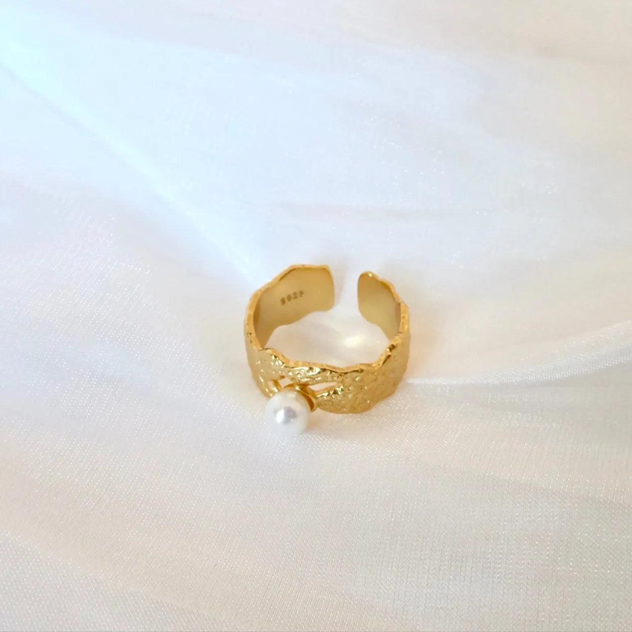 gold vermeil ring