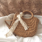 Bohemian Rhapsody Straw Tote - Flowy Mind