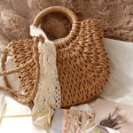 Bohemian Rhapsody Straw Tote - Flowy Mind